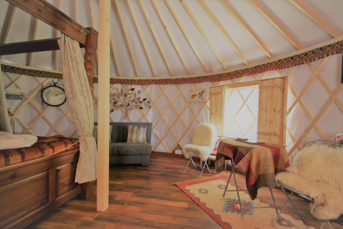 Wall Eden Farm - Luxury Log Cabins And Glamping Highbridge Eksteriør billede